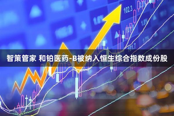 智策管家 和铂医药-B被纳入恒生综合指数成份股